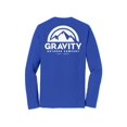 thumbnail image 2 of Gravity Outdoor Co. Long-Sleeve Shirt - True Royal - White Logo - L, 2 of 2