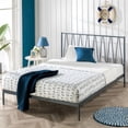 thumbnail image 4 of Zinus Olga Metal Platform Bed with Headboard, Blue, Twin, 4 of 8