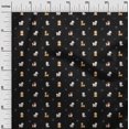 thumbnail image 2 of oneOone Viscose Jersey Fabric Grass & Puppies Dog Decor Fabric Printed BTY 60 Inch Wide, 2 of 3
