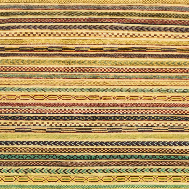 Ahgly Company Indoor Square Abstract Golden Brown Yellow Abstract Area Rugs, 3' Square