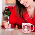 thumbnail image 3 of TIMIFIS Mug Lettering Christmas Mug Inflated Snowman Mug, Santa Mug Press Puffy 15oz 11oz Coffe Kitchen Appliances, 3 of 5