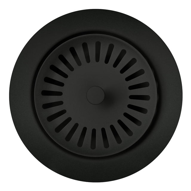 Color-Coordinated Metal Basket Strainer - Coal Black