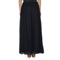 thumbnail image 4 of Bimba Jupe Longue Maxi Noire pour Femmes Style Tulipe Bas Boho en Georgette, 4 of 7