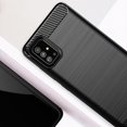 thumbnail image 2 of PANDACO Navy Brushed Metal Case for Samsung Galaxy A51 4G, 2 of 3