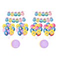 thumbnail image 3 of Bannière Joyeuses Pâques avec 24 Pcs Ballons Guirlande de Bannière de Pâques Colorée, 3 of 8