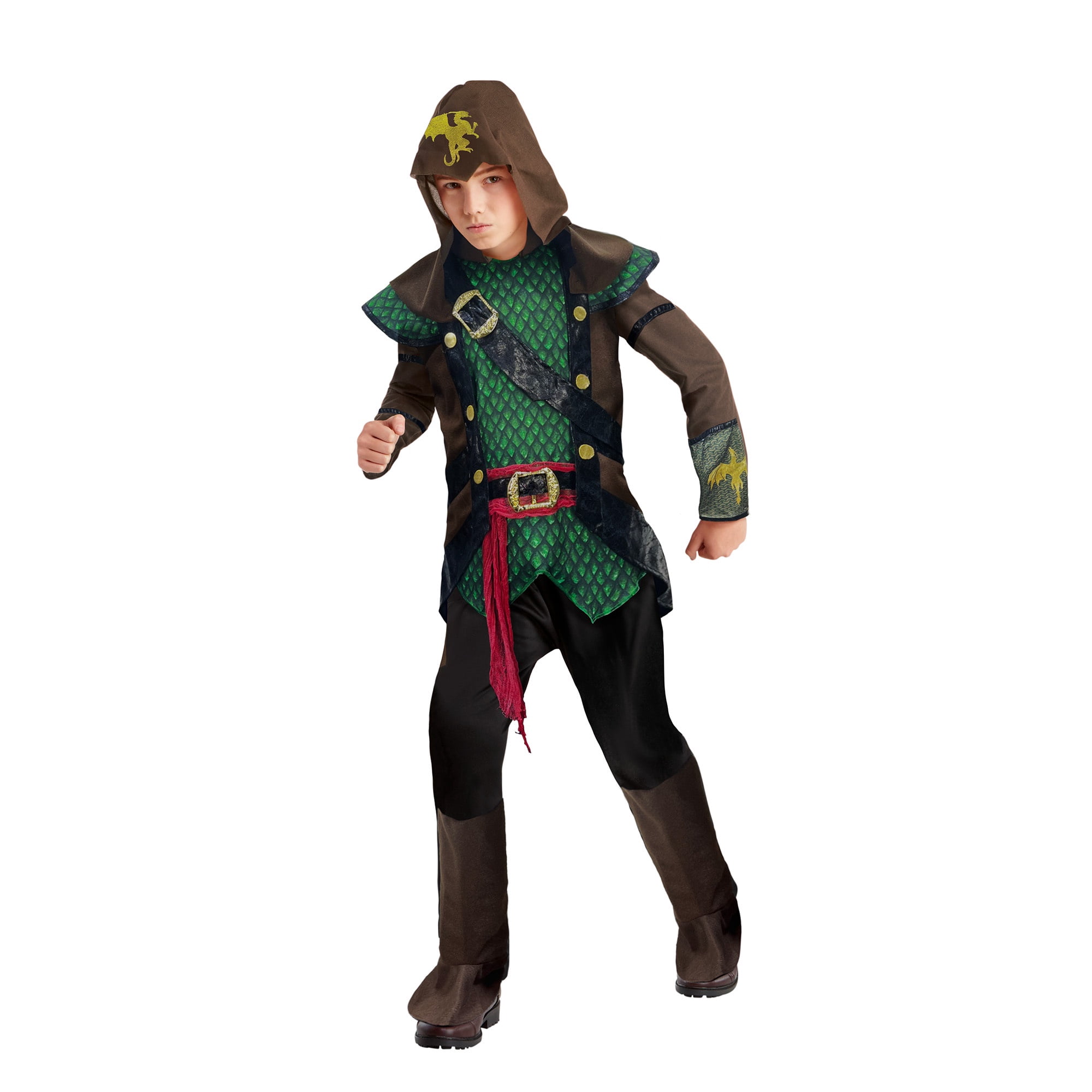 Costume de guerrier dragon pour garçons, Costumes d'Halloween pour enfants, Taille pour garçons P.