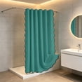 thumbnail image 4 of Large Waterproof Polyester Shower Curtain with Rustproof Grommets, 70.87x78 inches, Multiple Colors, Easy to Install and Clean, 4 of 6