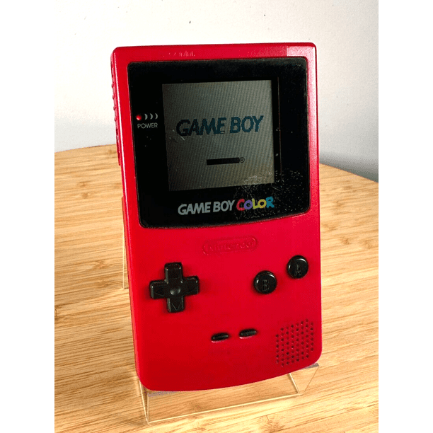 Nintendo GBC Game Boy Color GameBoy Red Console GBC Genuine