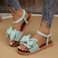 thumbnail image 1 of Wensltd Versatile Flat Sandals Women Solid Color Open Toe Outdoor Beach Sandals, 1 of 9