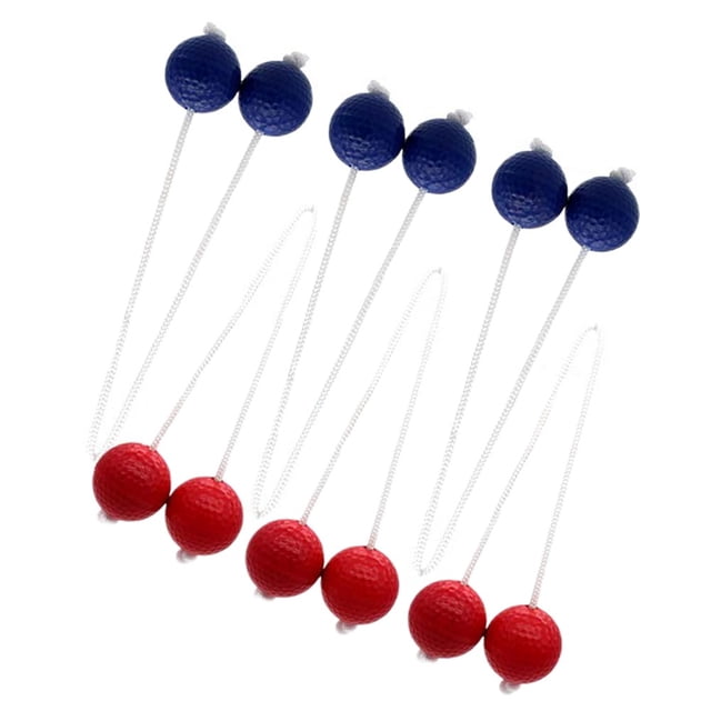 Ensemble de Balles de Golf Bolas Échelle Balle Lancer Jeu Échelle Lancer Jeu Sac de Rangement Inclus
