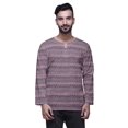 thumbnail image 1 of Atasi Indian Traditional Kurta For Men Keyhole Neck Short KurtaShirtFor Boys, 1 of 1