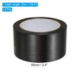 thumbnail image 2 of Unique Bargains Corrosion Protection Pipe Tape, 108 Ft x 2.4 Inch PVC Insulation Wrap Duct Tape Self Adhesive, Black 2Pack, 2 of 7