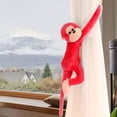 thumbnail image 2 of Red 28 Inch Plush Monkey Toy Long Arm Stuffed Animal Hanging Decor Soft Doll For Kids Room, 2 of 7