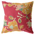thumbnail image 1 of HomeRoots 412221 26 in. Jardin Intérieur et Extérieur Jeter Oreiller&44; Jaune&44; Orange & Rouge, 1 of 1