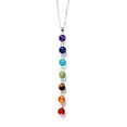 thumbnail image 1 of HOOUN 7 Balance Beaded Pretty Necklace Natural Stone Yoga Prayer, 1 of 4