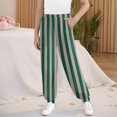 thumbnail image 1 of Cowsor Girls Graphic Print Sweatpants Athletic Drawstring Joggers Cute Track Pants with Pockets for Kids, 1 of 6