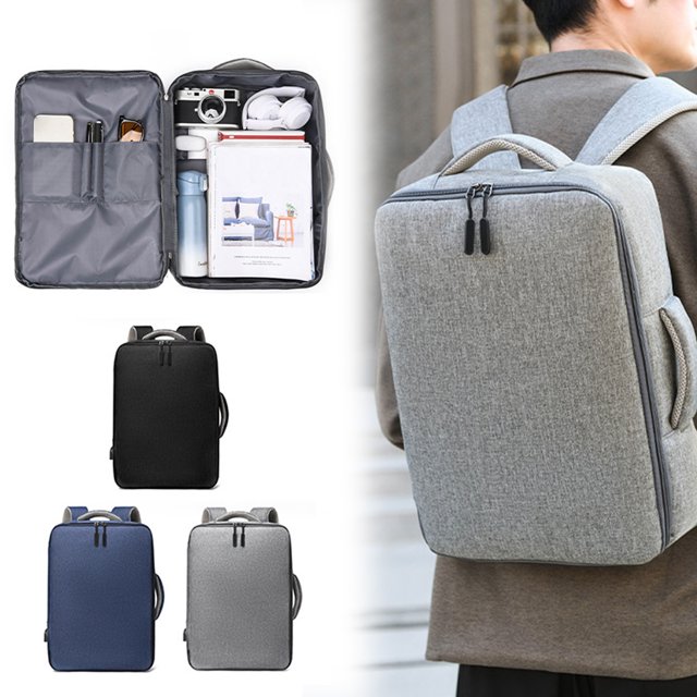 Vaidha Business Backpack, Bag For Travel Flight Fits 15.6 Inch Laptop With USB Charging Port