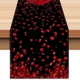 thumbnail image 2 of Valentine's Day Table Flag Linen Printed Decorative Tablecloth for Kitchen Living Room Holiday Party Tea Table 1 pc, 2 of 6