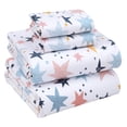 thumbnail image 1 of RUVANTI Draps Grand 100 % Coton, Ensemble de Draps Percale Grand, Fault Star, 1 of 5