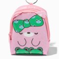 thumbnail image 2 of Claire's Mini Backpack Keychains Sleepy Cat, Pink Key Ring with Easy Attach Hook, 2 of 2