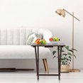 thumbnail image 4 of PJ Wood Tables de Télé en Bois Pliantes avec Étagère de Rangement Pliable, Brun Noyer, Ensemble de 5 Pcs, 4 of 10