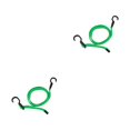 thumbnail image 2 of Dalazy Adjustable Luggage Strap - Durable And Secure For All Travel Needs Reliable Elastic Straps With Hook green 120cm 2Set, 2 of 6