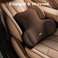thumbnail image 4 of TNDBKQWR Pillow for Back Support, Auto Lumbar Support Lumbar Pillow, Lumbar Pad Pillow Back Support, Lumbar Support Pillows(Brown), 4 of 6