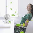 thumbnail image 2 of Cagogo under $5 5Pcs Table Fan, Portable USB Table Fan, 720 Degree Adjustable Tilt Fan, Silent Oscillating Bedroom Fan, Powerful Airflow Desktop Fan, 3 Speed Setting Mini Fan, 2 of 9