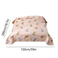 thumbnail image 3 of Bed Blanket Twin Thermal Blanket Bed Breathable Soft Comfortable Blanket For All Season, 3 of 6