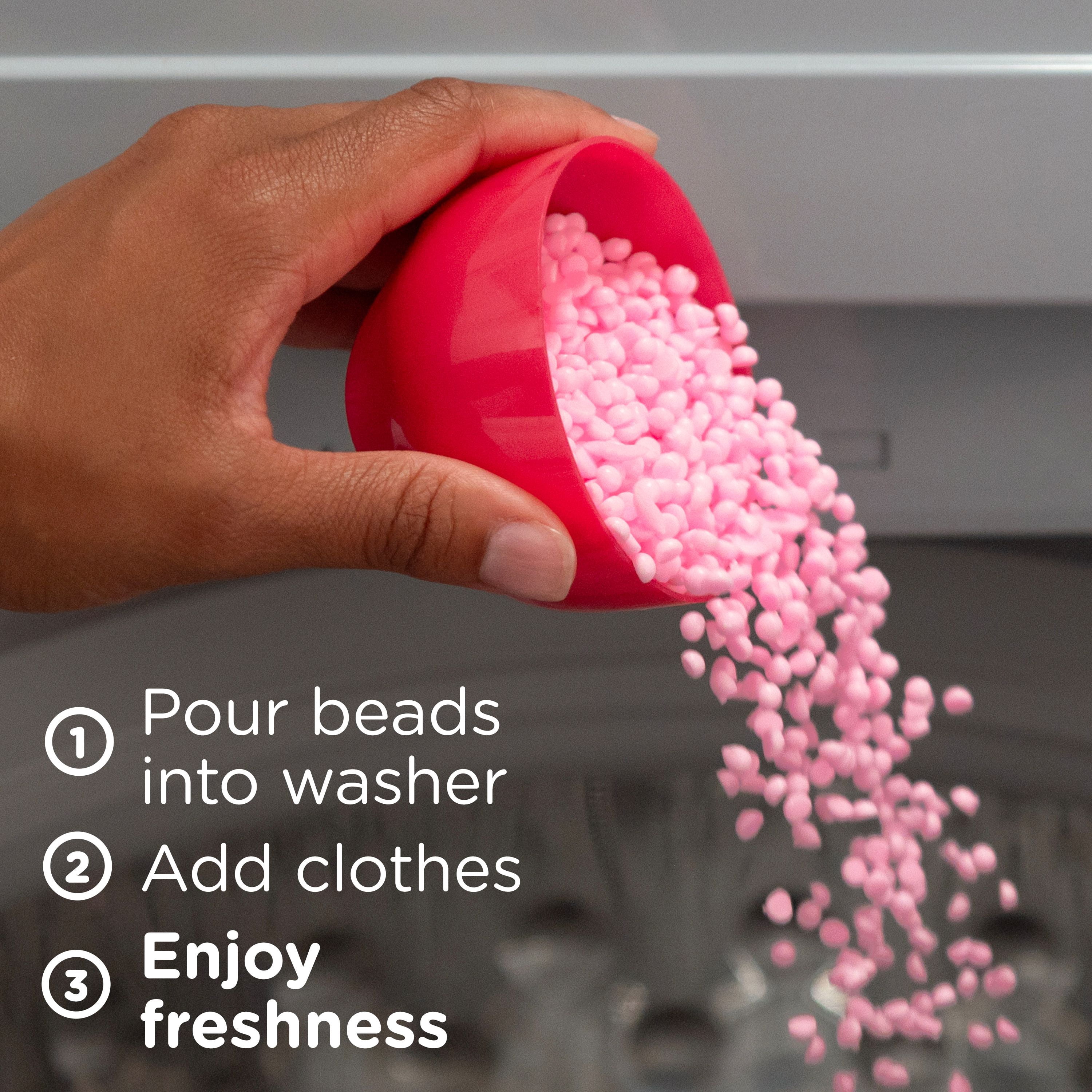 Perles rehausse-parfum pour la lessive Downy Fraîcheur d’avril, perles parfumées pour la lessive, Fraîcheur longue durée
