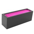 thumbnail image 3 of Cosmetic Organizer, Makeup Case Multi Purpose Silicone Durable Sturdy  For School For Home Black+Rose Red, 3 of 8