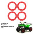 thumbnail image 4 of Aspect Sportif Moyeu de Roue 10 Pouces Décoratif, Matériau ABS Anti-Rayures Adapté pour ATV et Autres Décor pour Moyeu de Roue ATV, 4 of 7