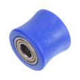 thumbnail image 3 of Unique Bargains 10mm Chain Roller Pulley Tensioner Wheel Guide Concave Type for Bike Sliding Door Blue, 3 of 6