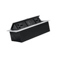 thumbnail image 1 of GUOOL Desktop Hidden Socket Computer Table Table Multipurpose Embedded Power Strip Silver, 1 of 9