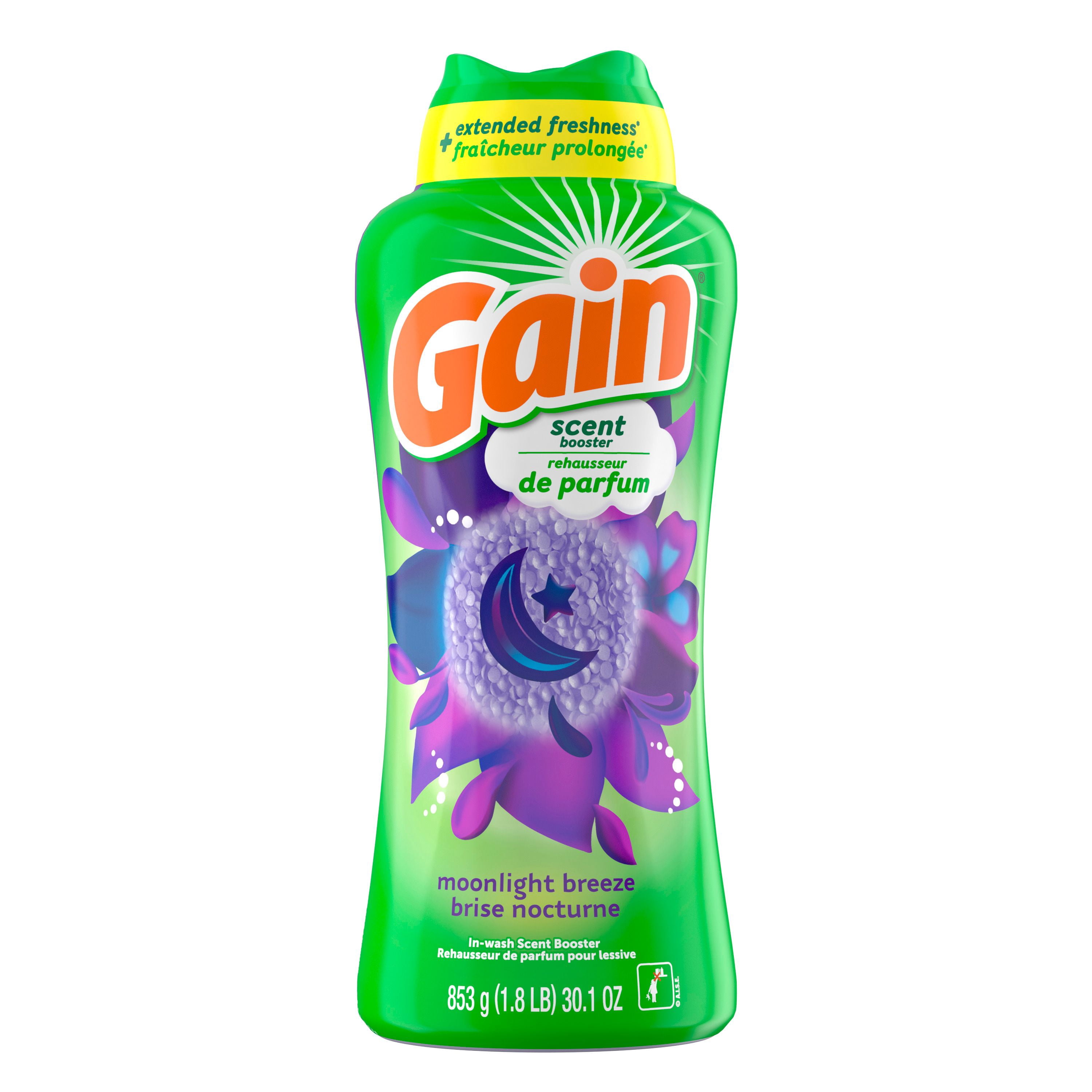 Gain Laundry Scent Booster, Moonlight Breeze Scent, 853 g