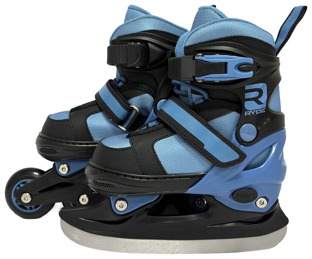 Ryde 2in1 Convertible Inline/Ice Skate Boys Y12-2