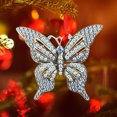thumbnail image 3 of Wzzjkit Christmas Tree Decorations Flat Butterflies Christmas Decorations Hanging Butterflies Decorations Acrylic Keepsakes Christmas Hanging Ornament, 3 of 3