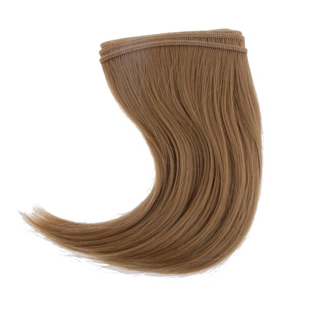 15x100cm DIY Welf Frange Cheveux Beige, 15 x 100cm