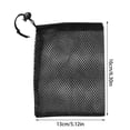 thumbnail image 2 of Mesh Bag Drawstring Nylon for Gym Travel Sports Equipment, 2 of 3