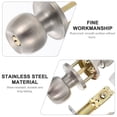thumbnail image 3 of 1 Set Door Knob With Lock Bedroom Door Lock Door Knob Interior Replacement, 3 of 9
