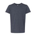thumbnail image 1 of Bella Canvas Jersey Short-Sleeve Tee 3001Y, S, Heather Navy, 1 of 3