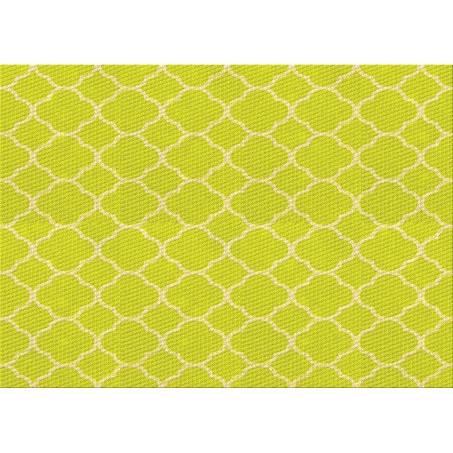 Ahgly Company Tapis Rectangulaire Lavable en Machine Intérieur Vert Transitionnel, 2 Pieds x 3 Pieds