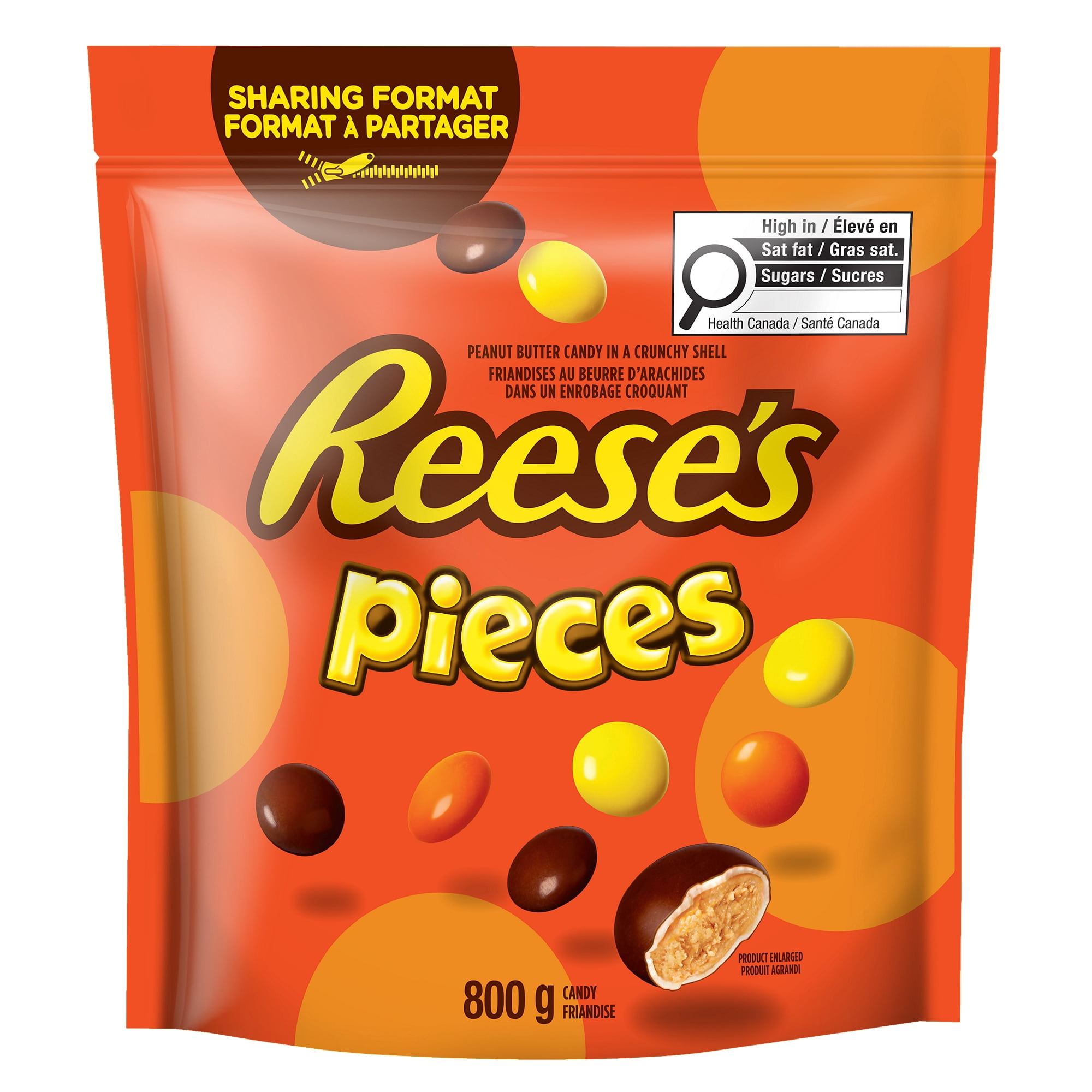 REESE'S PIECES Candy, 800g