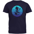 thumbnail image 1 of Mermaid Retro Ocean Blues Mens T Shirt, 1 of 1