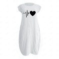 thumbnail image 4 of LSLJS Fashion Women Casual O- Neck Print Plus Size Pocket Dress, 4 of 5