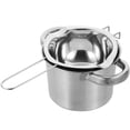 thumbnail image 1 of 1 Ensemble de Casseroles en Acier Inoxydable à Double Chauffe-Plat pour Faire Fondre le Chocolat, Casserole pour Chauffer le Beurre, 1 of 9