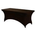 thumbnail image 1 of Stretchable Polyester Rectangle Table Cover for Outdoor Events – Elastic Fitted Design for Parties Weddings Banquets and Gatherings – Table Protector, 1 of 7