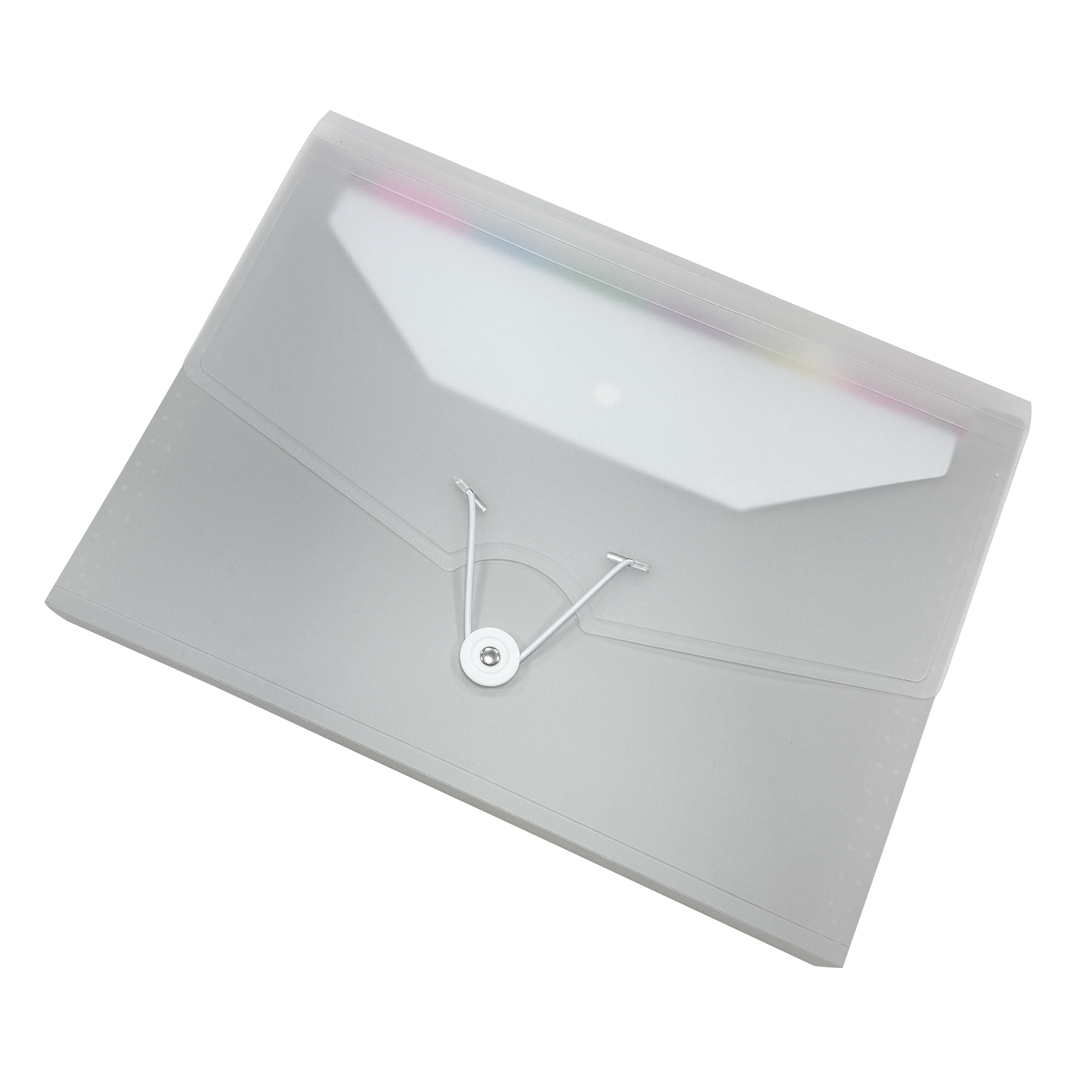 Pen+Gear 7-Pocket Poly organisateur de fichiers en expansion, gris, nouveau autoportant