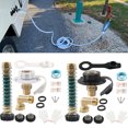 thumbnail image 3 of Shengyu RV City Water Inlet Connection Built In Brass Check Valves Rv Rv Accessories Convenient H Elbow Black, 3 of 6