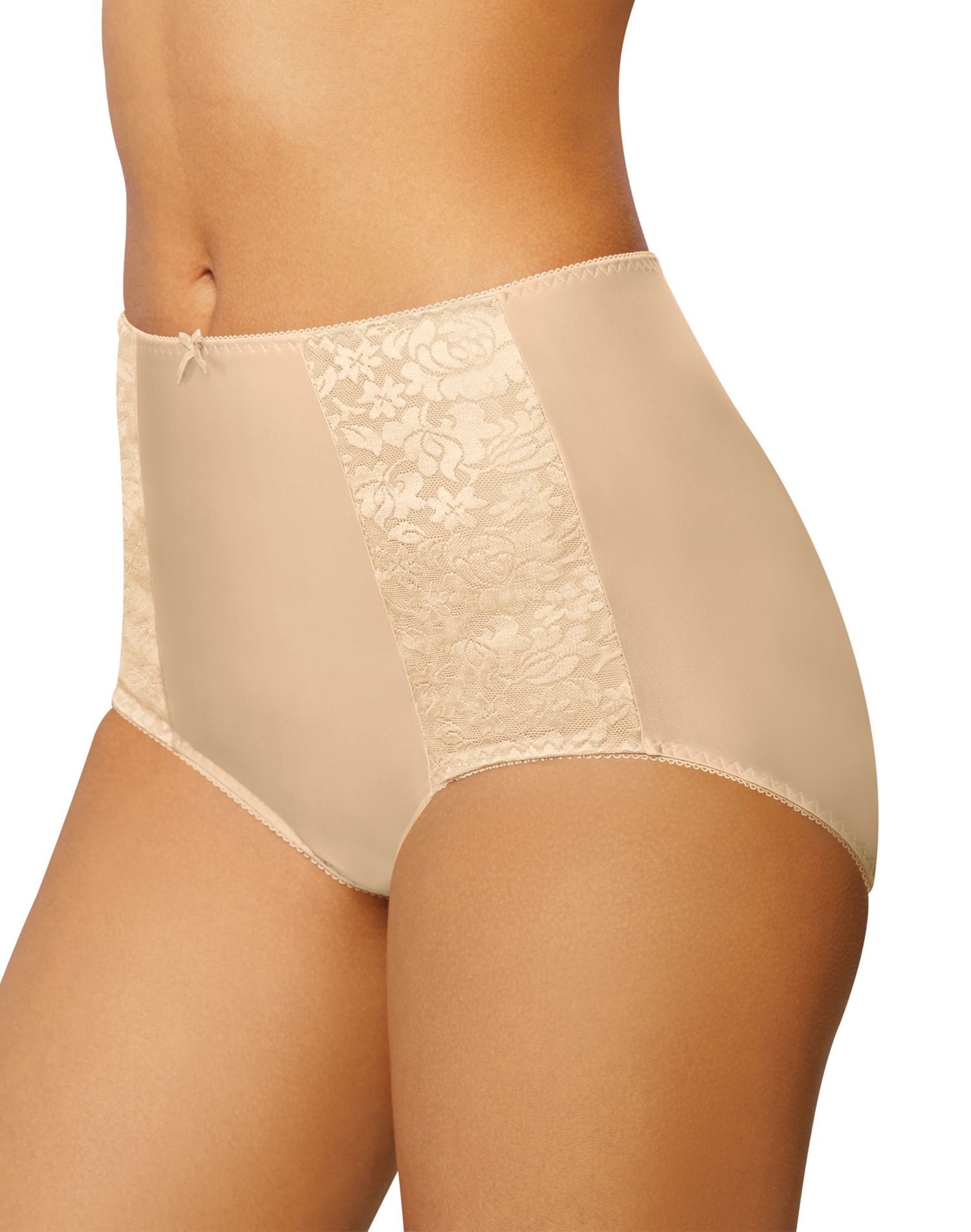 Bali Culotte Double Soutien pour Femmes, 7, Taupe Doux